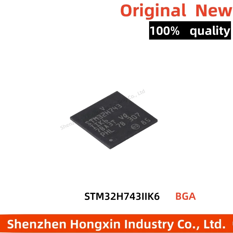 1 piece STM32H743IIK6 UFBGA-201 ARM Cortex-M7 32-bit microcontroller MCU