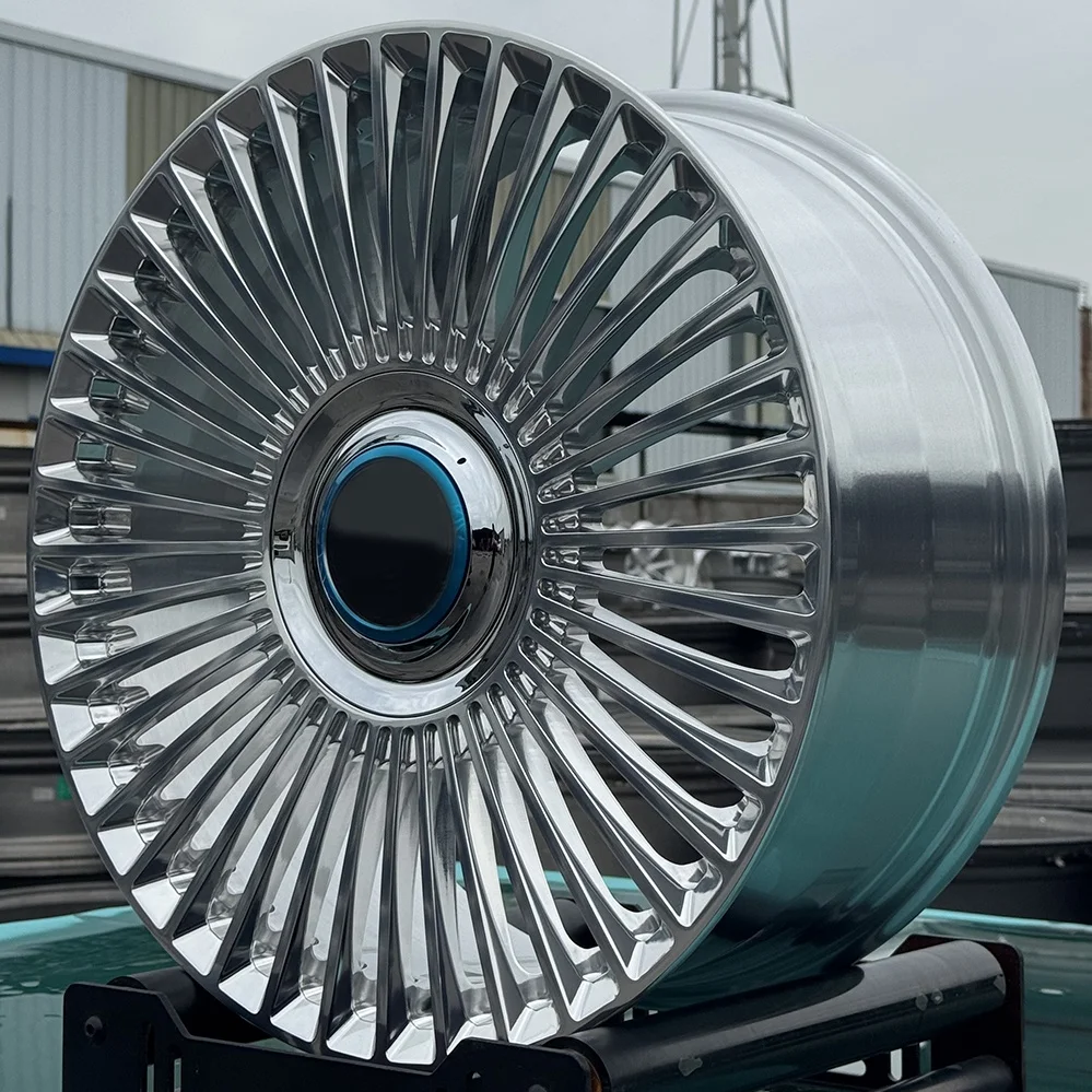 

19 20 21 22 23 24 26-дюймовые легкосплавные автомобильные колеса 6061-T6, полированные на заказ, 5x112, плавающая крышка, кованые колеса гоночного автомобиля для Mercedes Benz