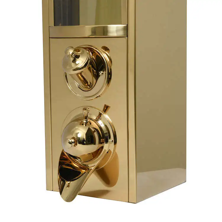 14001 Factory easy-to-install high-quality metal coffee bean storage containers