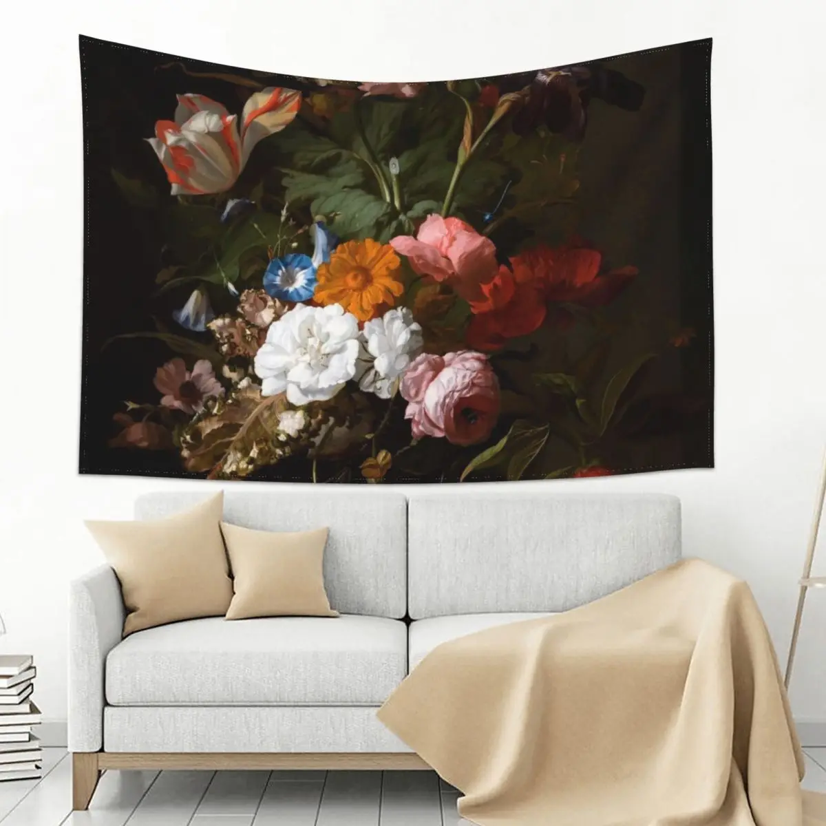 

Rachel Ruysch Vase with Flowers Tapestry