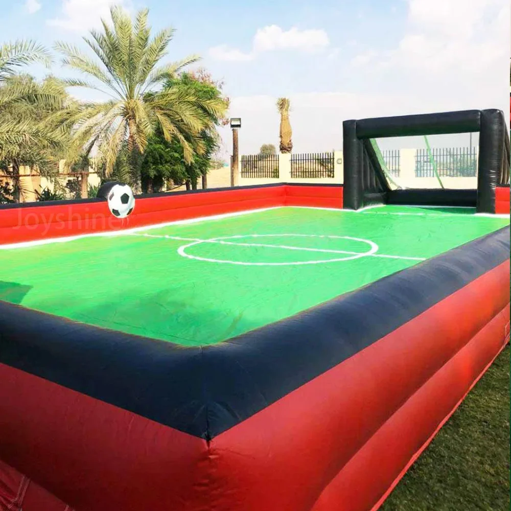 

Best Selling Custom Inodoor Outdoor Sport Football Pitch Bubble Portable Inflatable Soccer Area Inflatable Soccer Field