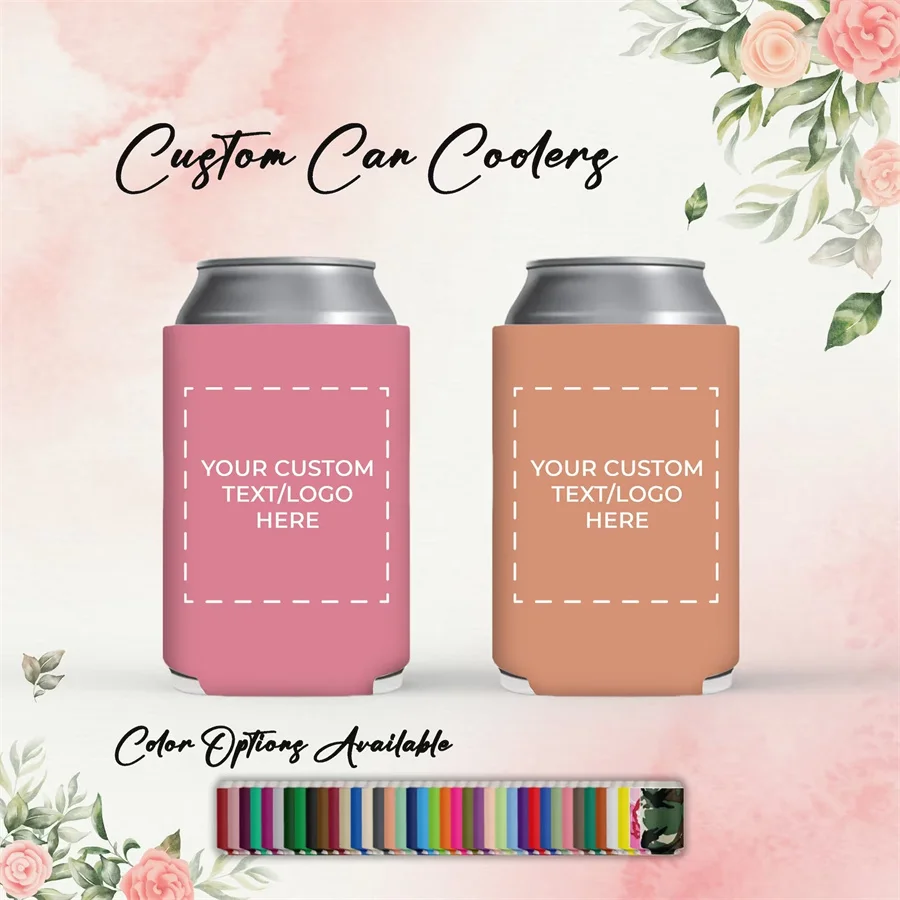 Cheers to The Mr and Mrs - Wedding Can Cooler - Custom - Wedding Favors, Beverage Insulators, Beer Huggers, Wedding Favor, Beer