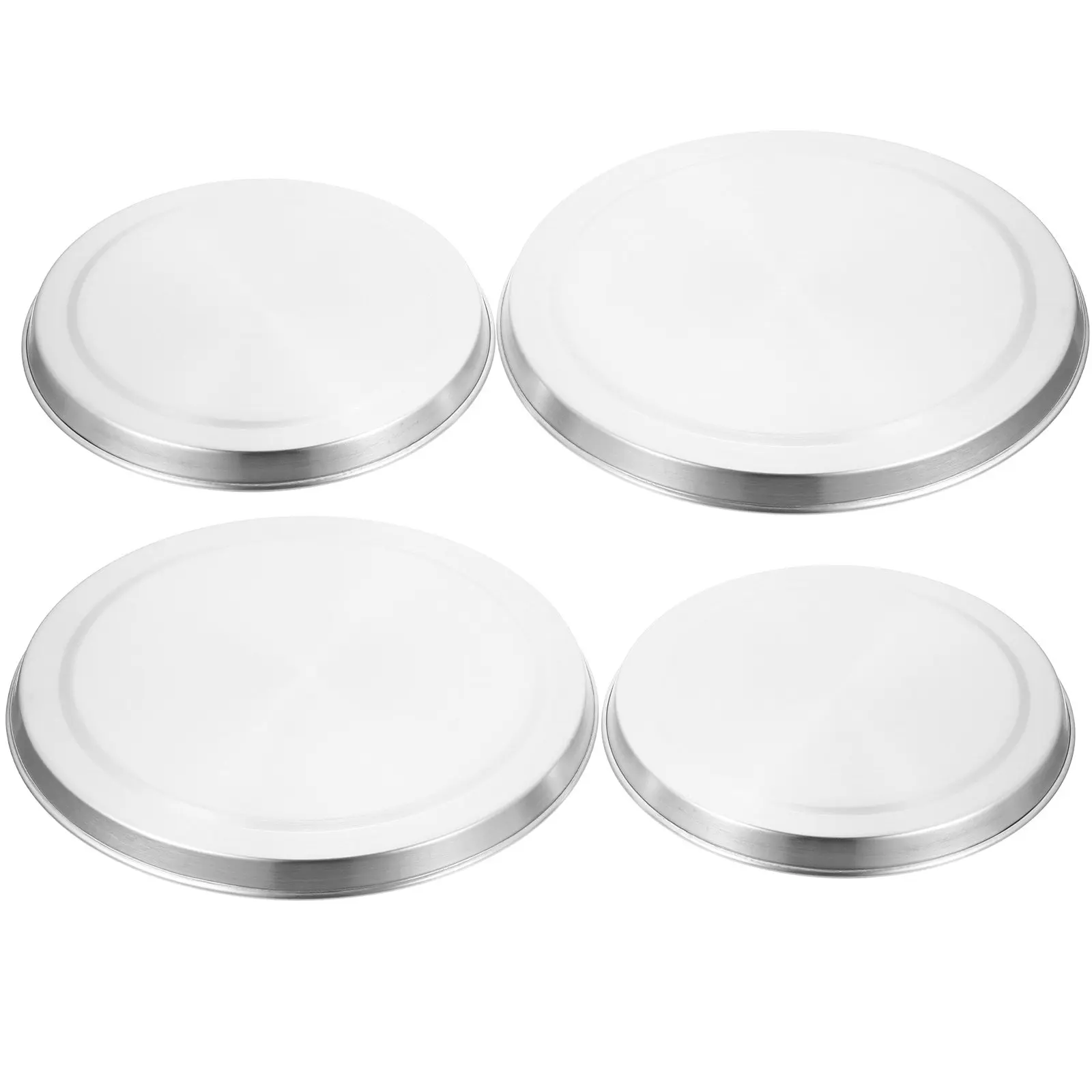

4Pcs Stainless Steel Stove Lid Heat Resistant Cooktop Protector for Induction Electric Flat Top Stove Covers Kitchen Accessories