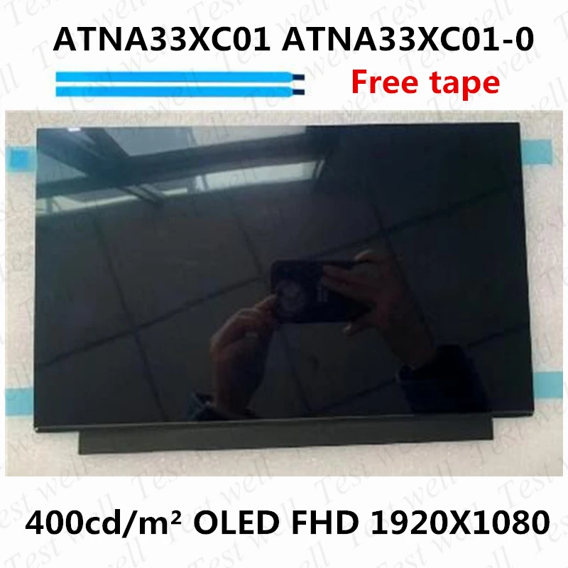 

Original 13.3 inch 1920x1080 16:9 OLED ATNA33XC01 ATNA33XC01 ATNA33XC01-0 OLED Display Panel Replacement