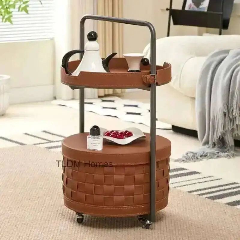 Roulette De Trolleys Aesthetic Trolley Storage Trolley Chariot Cart Service Medical Wine Hairdressing Chariot Tool Roulettes 7