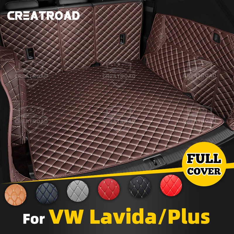 

For Volkswagen VW Lavida/Lavida Plus hatchback sedan-XR Auto Full Coverage Trunk Mat Car Cargo Liner Interior Accessories