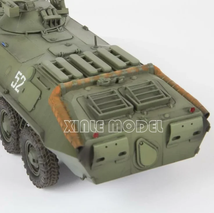 ZVEZDA – kit de modèle de voiture à assembler en plastique, porte-personnaire russe 3587 BTR-70 avec tourelle MA-7 1/35