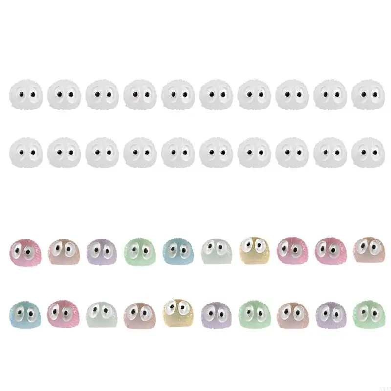 Vibrant Glow Statues Ball Dust Figurines Enhances Your Outdoor Setting with Great for Gifting X3UC
