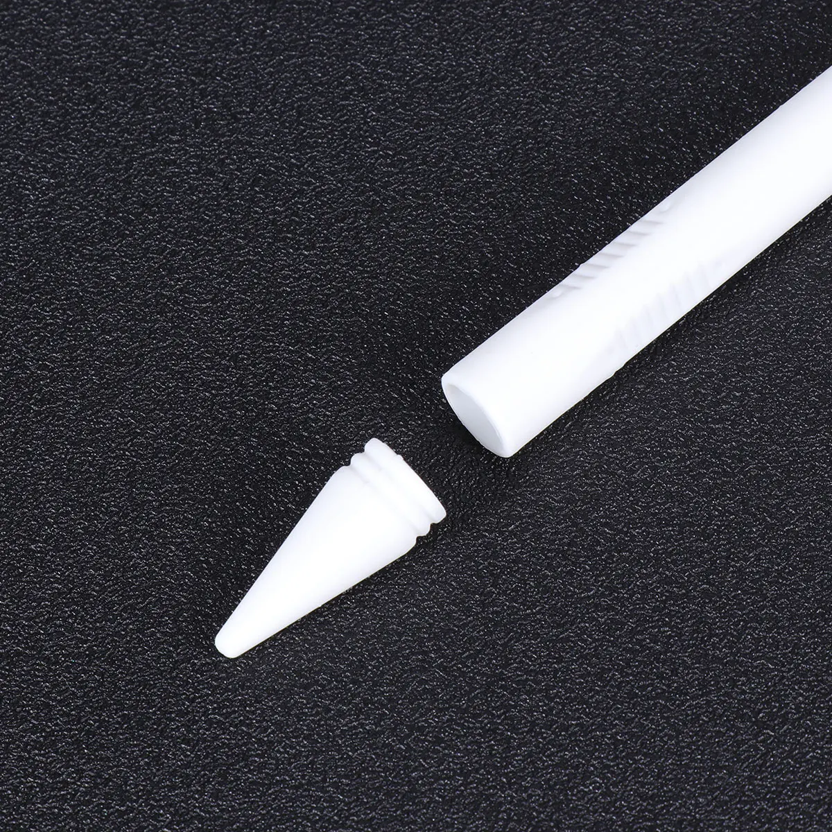 

Silicone Stylus Cover For Pencil 1 Anti-Slip Grip Sleeve Protective Holder Reduces Joint Pressure White