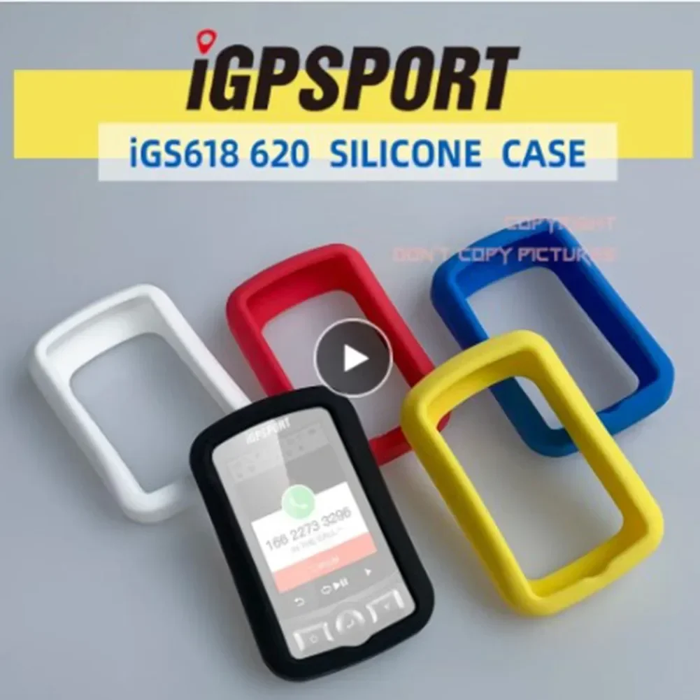 618 IGS620 Waterproof Speedometer Case Protective Cover For Computer Silicone Anti Drop Cover Clear Film