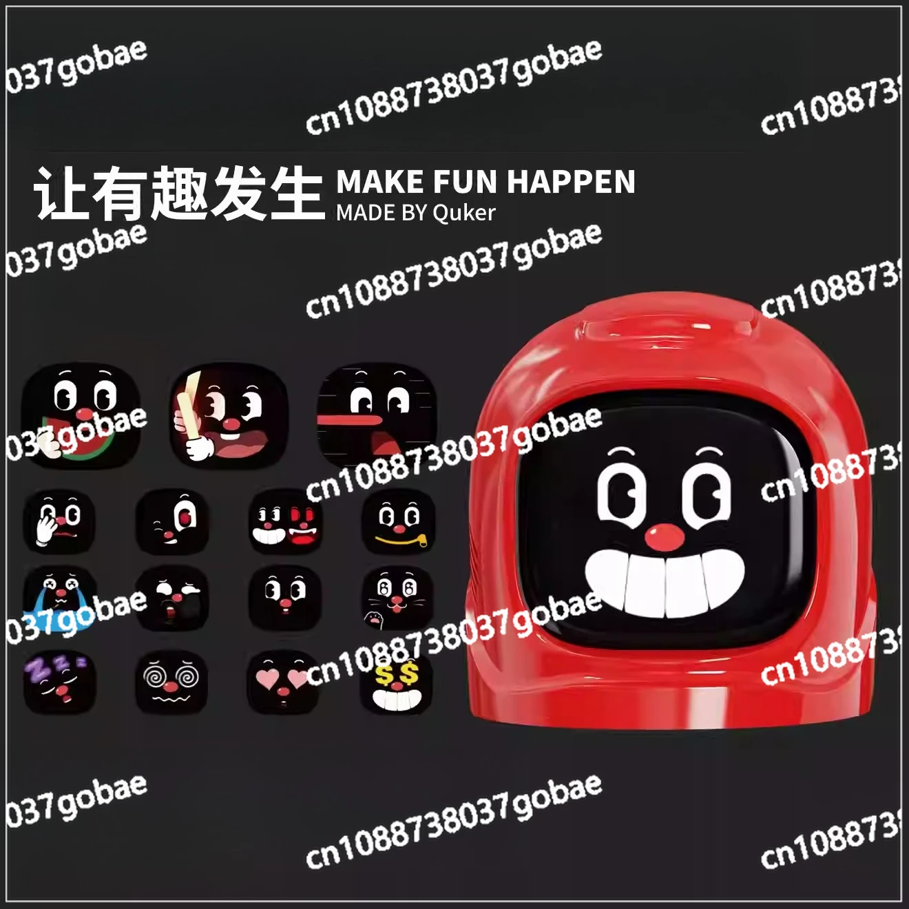 Car electronic accessories, pet tide play, intelligent expression robot and other car accessories