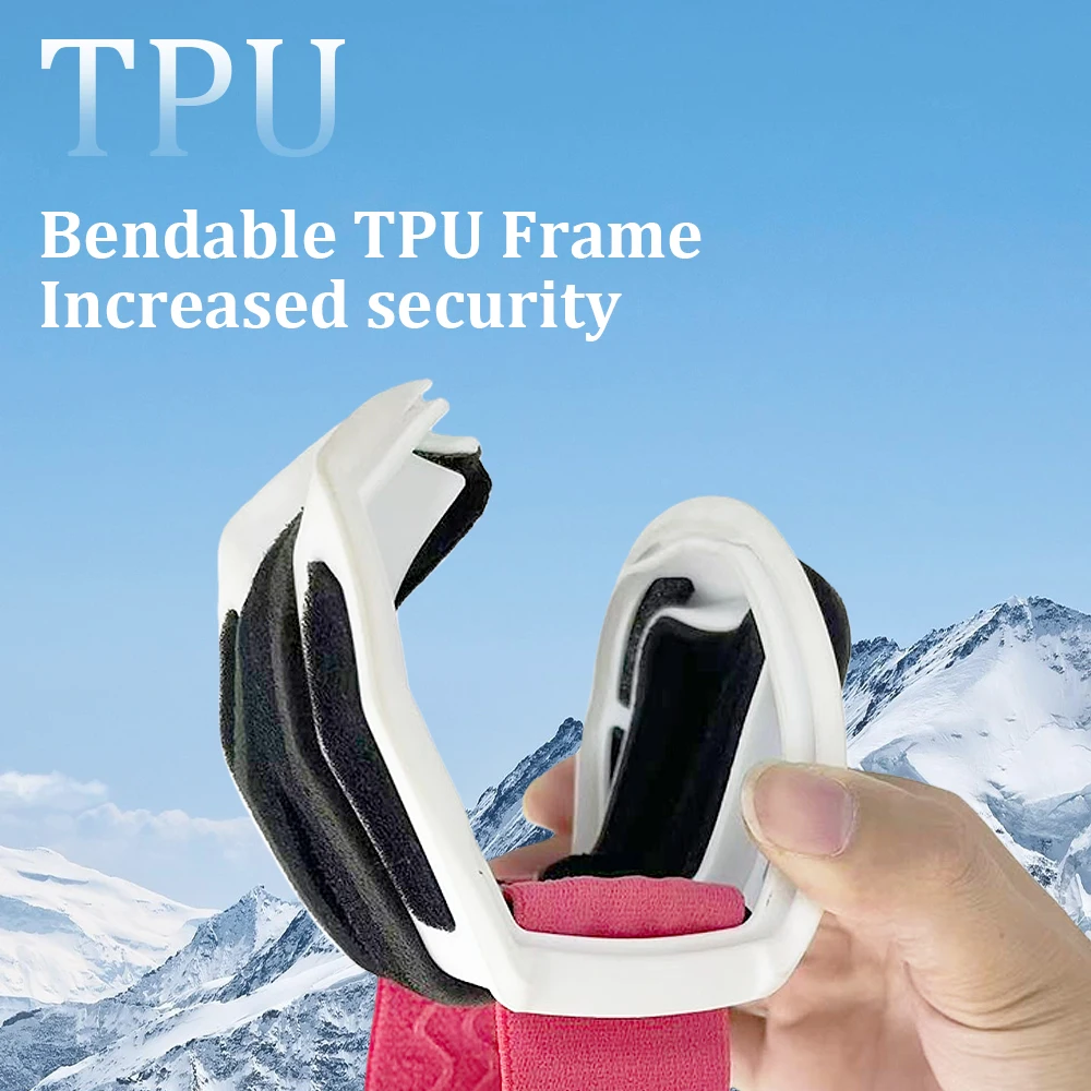 نظارات التزلج يندبروف الدراجات النارية نظارات الشتاء مكافحة الضباب على الجليد نظارات التزلج قناع التزلج التكتيكية حملق النظارات الشمسية #2