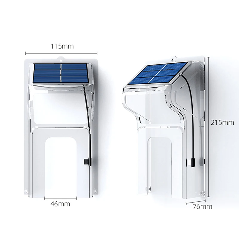 Sonnette vidéo sans fil avec housse de pluie solaire, longue veille, caméra de Surveillance interphone à changement vocal, housse de pluie transparente