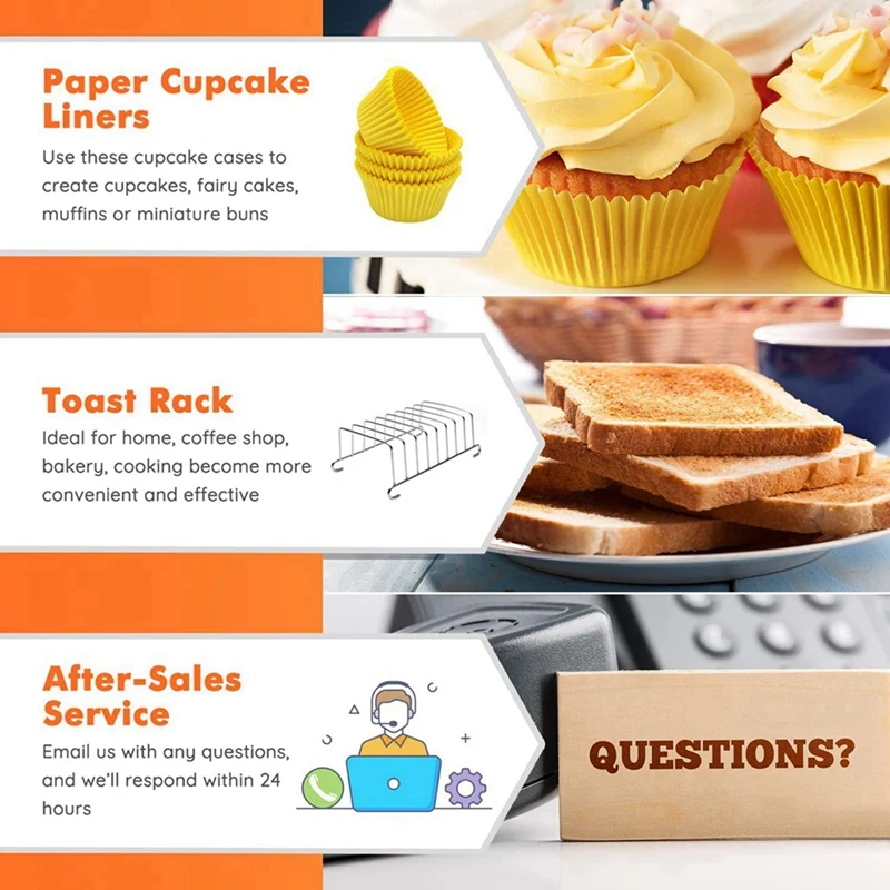 2X ملحقات مقلاة هوائية مربعة، لـ Instant Vortex Plus، COSORI 6.4L، Tefal XXL 6.2L، Breville & Most 5.7L Air Fryerseco-Friend