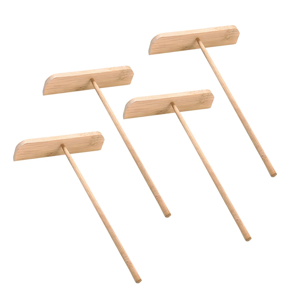 Cake Spatula Turner Tamale Original Crepe Spreader Dough Pancakes Wooden Making Tool Scraper Household