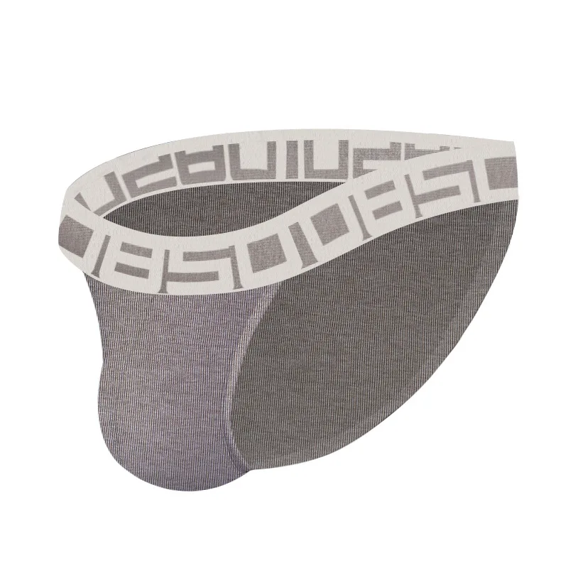 Calzoncillos de hombre de algodón transpirable con horquilla alta pantalones triangulares moda BS3125