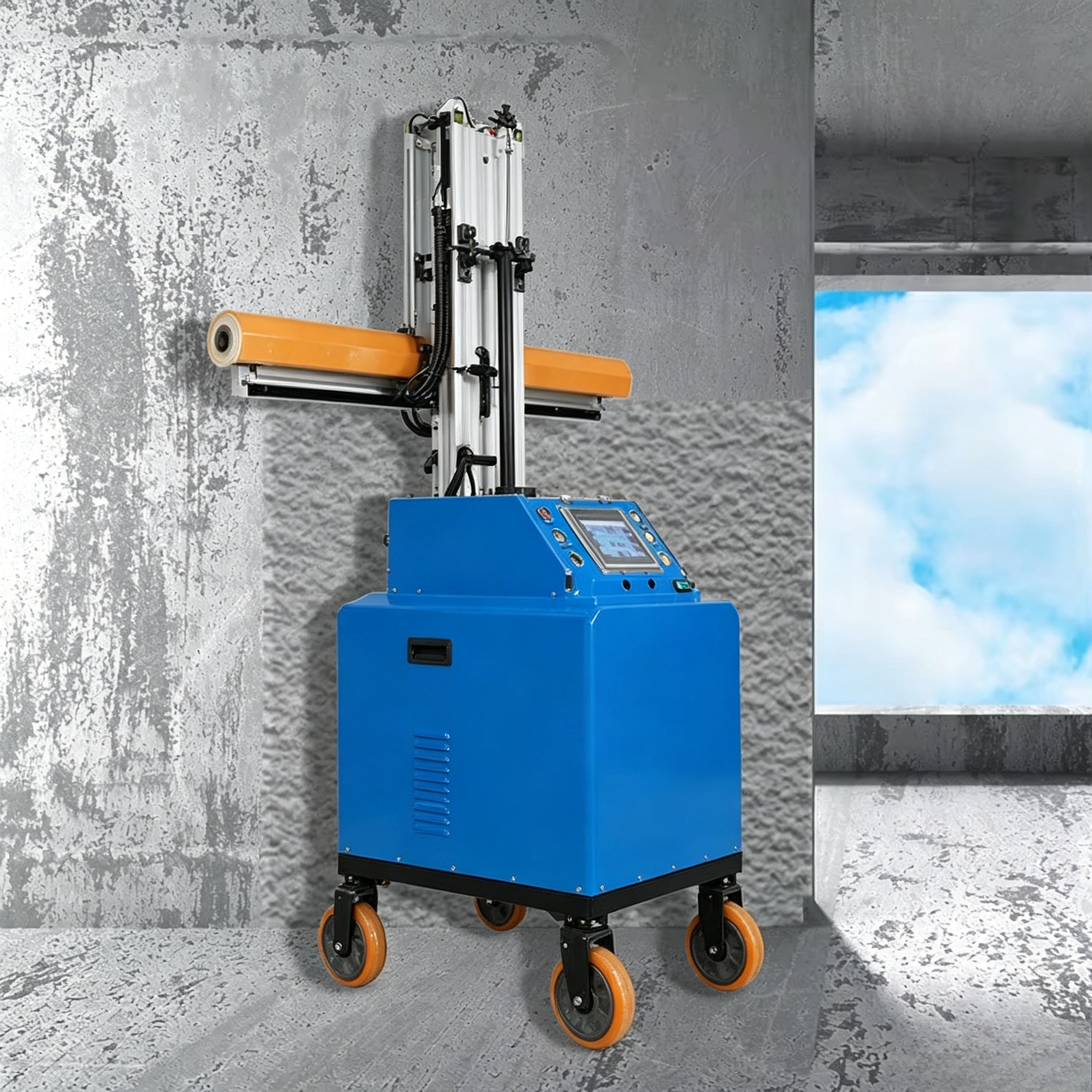 

Customized High - Efficiency Electric Automatic Wall Machine for Wiping Cement Mortar Plastering Spray Paint Concrete
