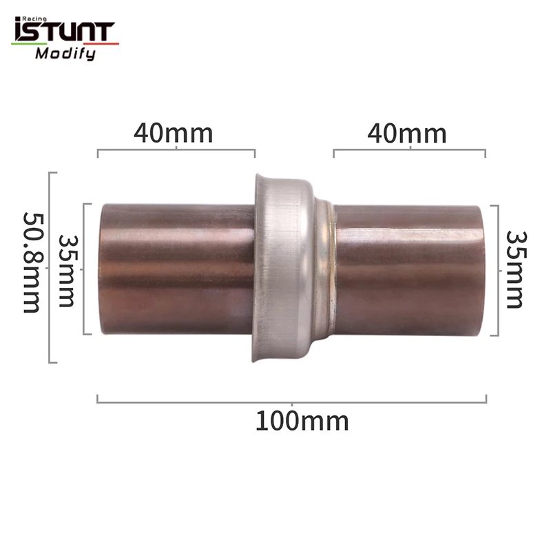 50.8Mm Verwijderbare Db Killer Universal Motorfiets Uitlaat Escape Moto Mesh Katalysator Demper Silencer Uitlaat Afleider Zegt Bike