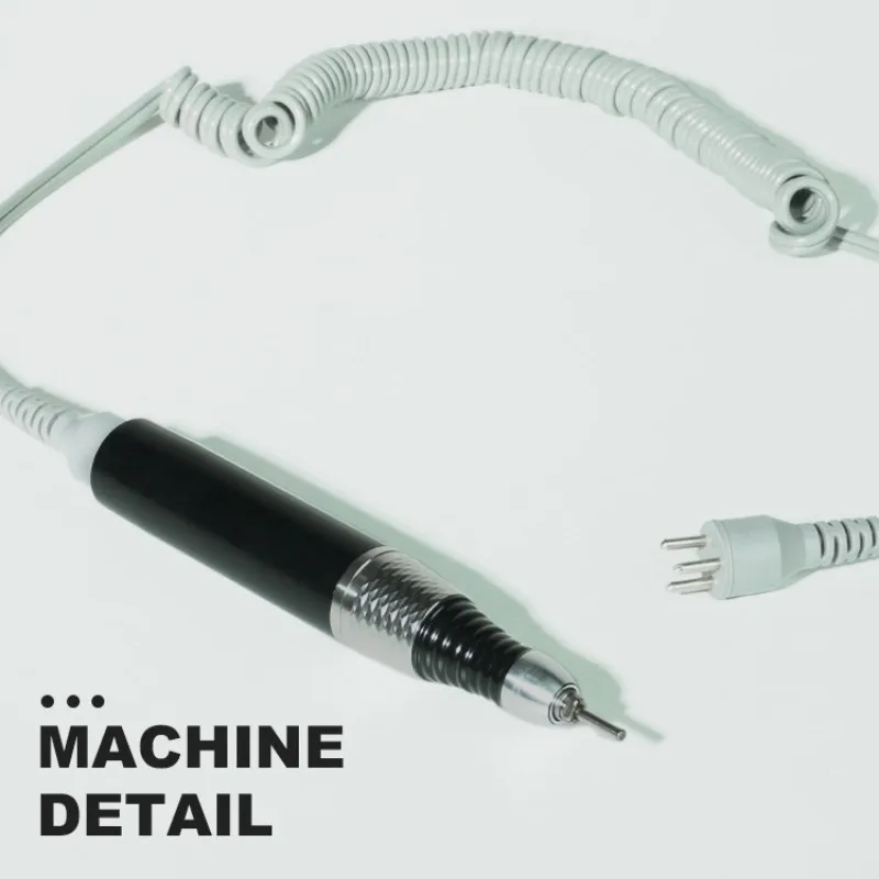 新しい Kupa ネイルドリルハンドル 3 ピン交換用ハンドピース KP-55/KP-60 ネイルマシンツールアクセサリー用