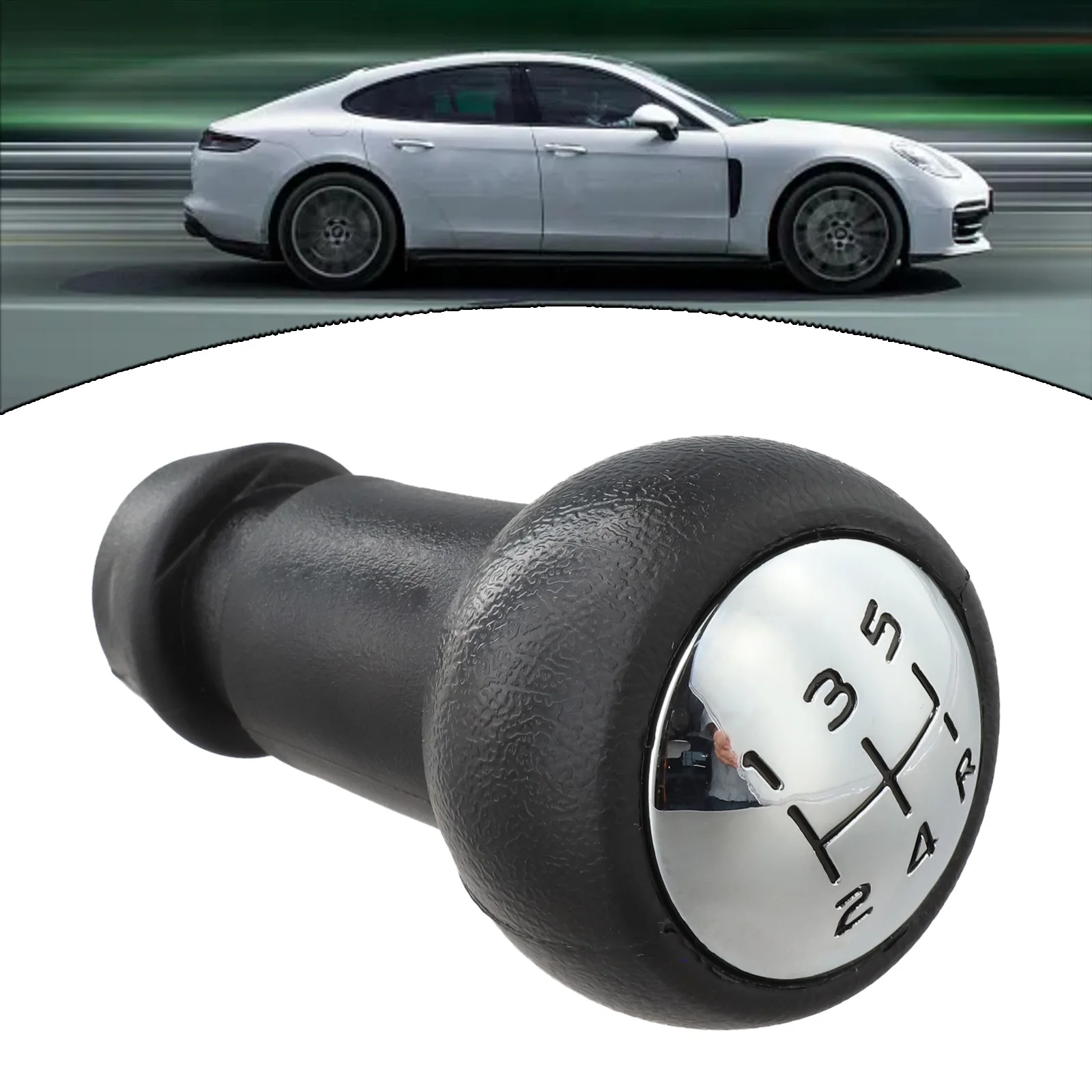 Compatible Shift Knob 5 Speed Shift Lever Knob Car Interior Upgrade Easy Installation Shift Knob Wide Compatibility - view 3