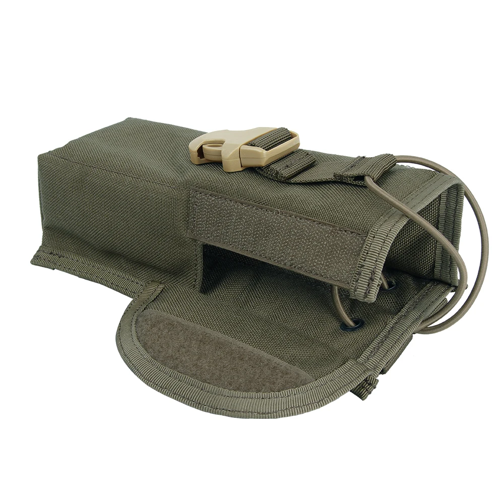 Bolsa táctica Molle para walkie-talkie PRC148/152, riñonera de bolsillo, funda de transporte para interfono portátil