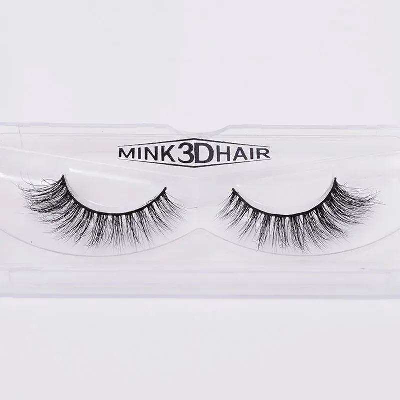 1 Pair 3D Mink Eyelashes Handmade False Eye Lashes Thick Natural Fashion Beauty Makeup Tools Cosmetics Products