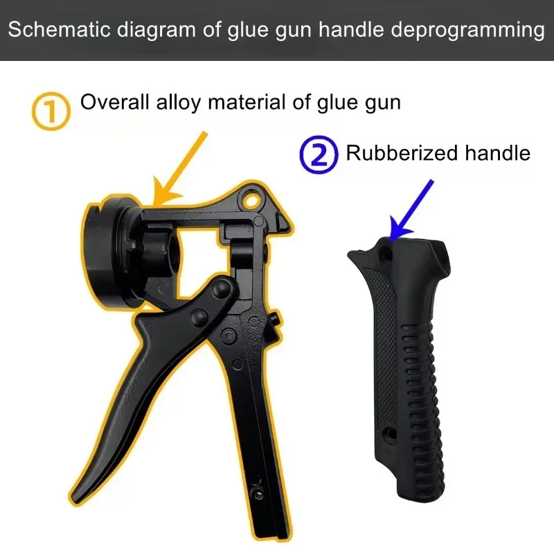 Engine Sealing Glue Fit 5910 5970 5702 Manual Caulking Auto Engine Sealant Applicator for Car Repair Maintenance Hand Tool