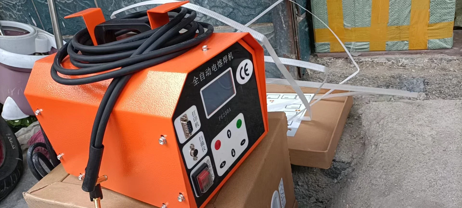 Water Natural gas PE Electric Fusion Welding Machine Butt Welding Machine PE Pipe Electric Fusion Welding Machine  Fusion PE Pip