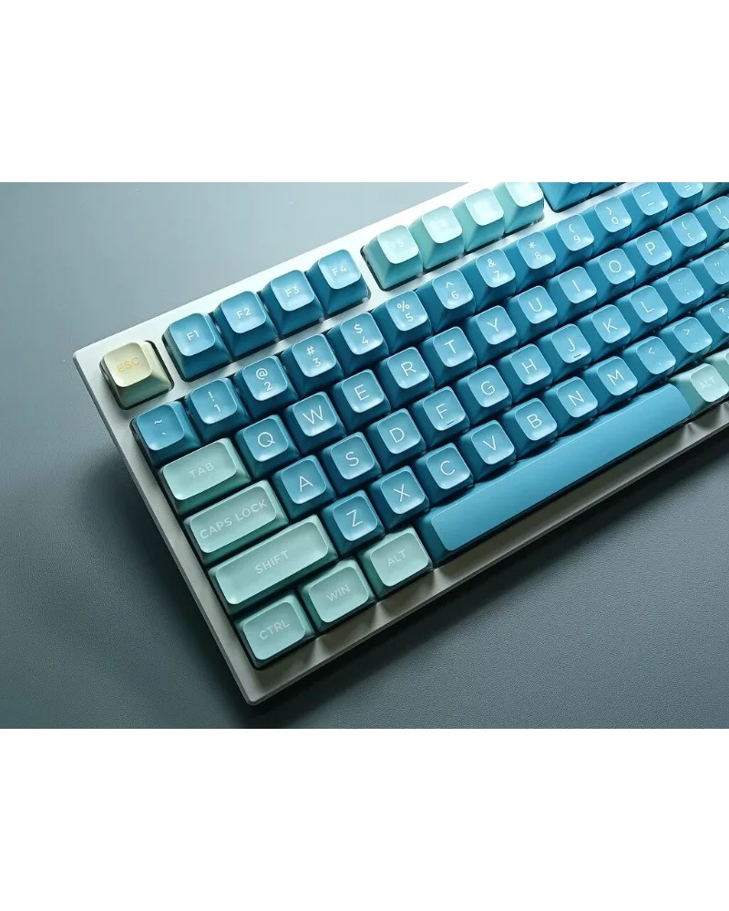 Sea salt red bean keycap two-color process ASA height adaptation Alice 68 75 82 98 104