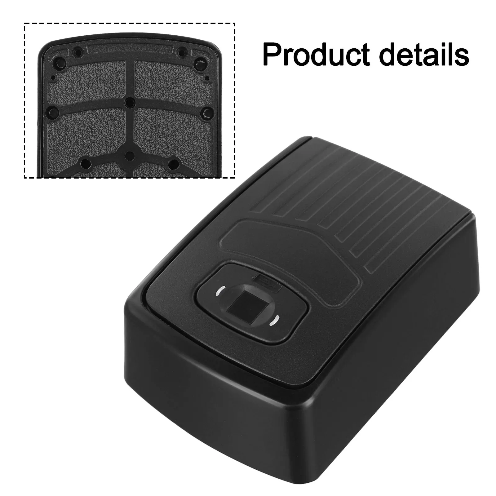 Outdoor Metal Key Safe with Fingerprint Authentication and For Tuya App Support Smart Key Box for Multi User Key