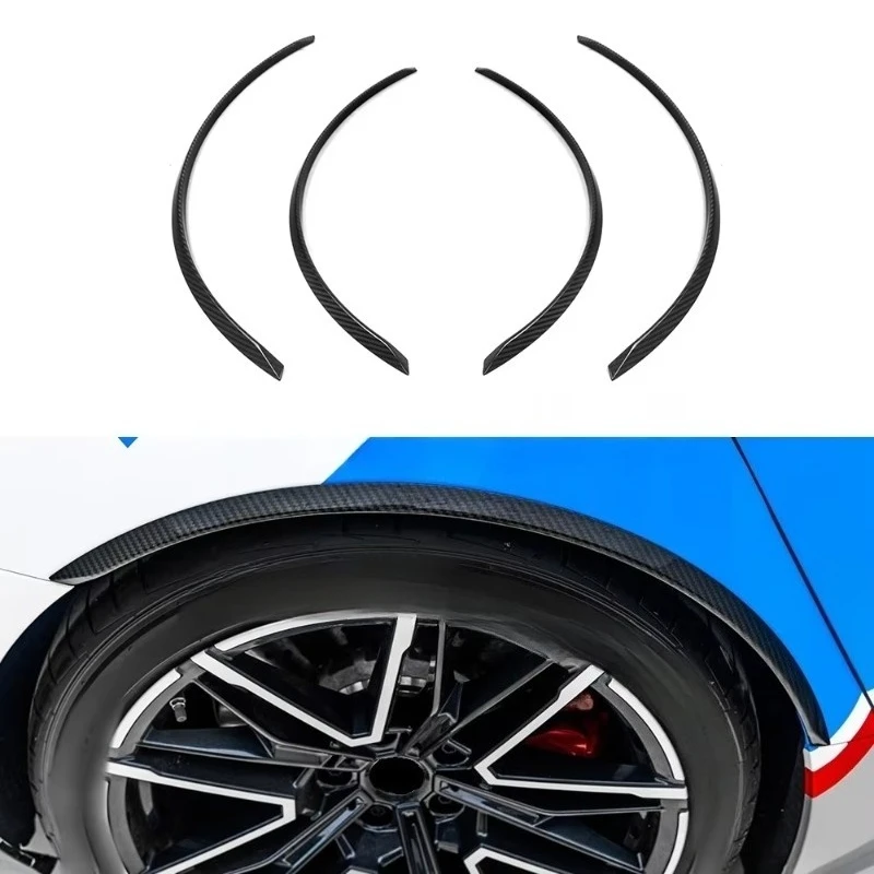 SQ Style Prepreg Dry Carbon Fiber Side Wheel Arch Fender Trim For M5 G90 Sedan G99 Touring 2024+