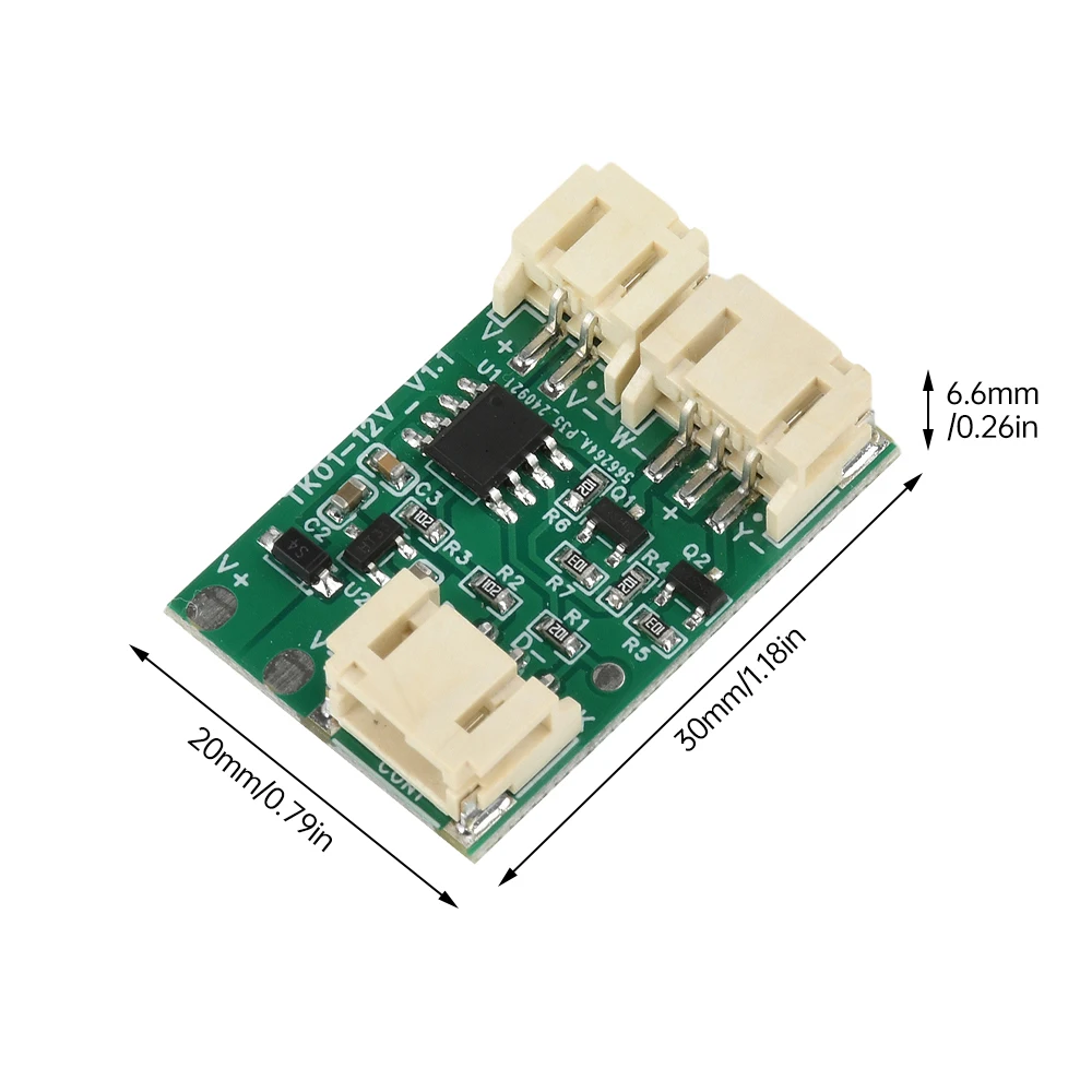 DC 5-12V LED Dimmer Touch Sensor Switch Infinite Dimming Control Board LED Strip Color Temperature Adjustment