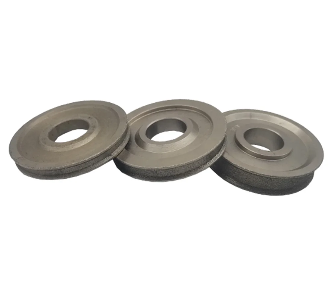 Lucidatrice a disco per smerigliatrice con foro da 22 mm per piccola smerigliatrice elettrica portatile per pietra, strumento per vetro con bordo arrotondato a linea diretta