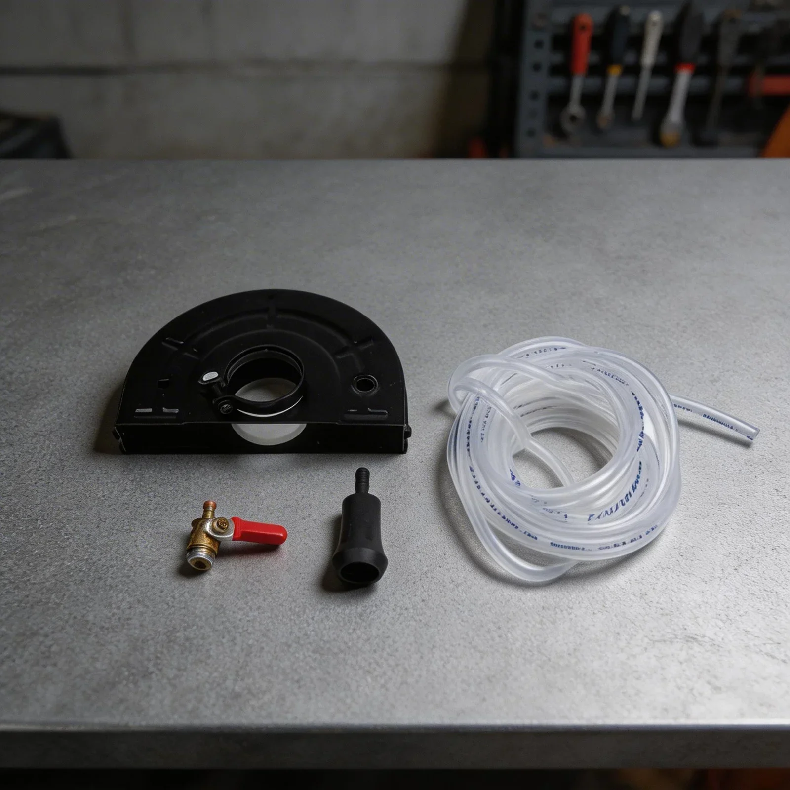 Angle Grinder Shield Set Water Cutting Machine Base Safety Cover With Water Pump Replacement Parts For Power Tools