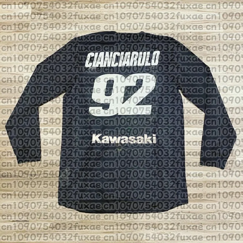 

Kawasaki Summer Outdoor Sports Trendy Quick Drying Breathable Motorcycle Long Sleeved Thin Sport Comfortable Long Sleeved Shirt