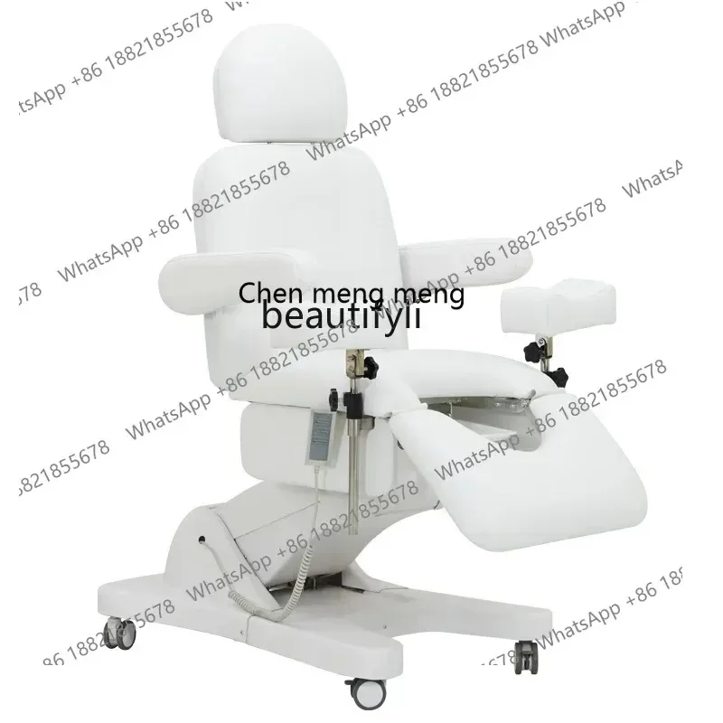 A   R Electric Gynecological Examining Table Multifunctional Private Care Facial Bed High-End Recliner R