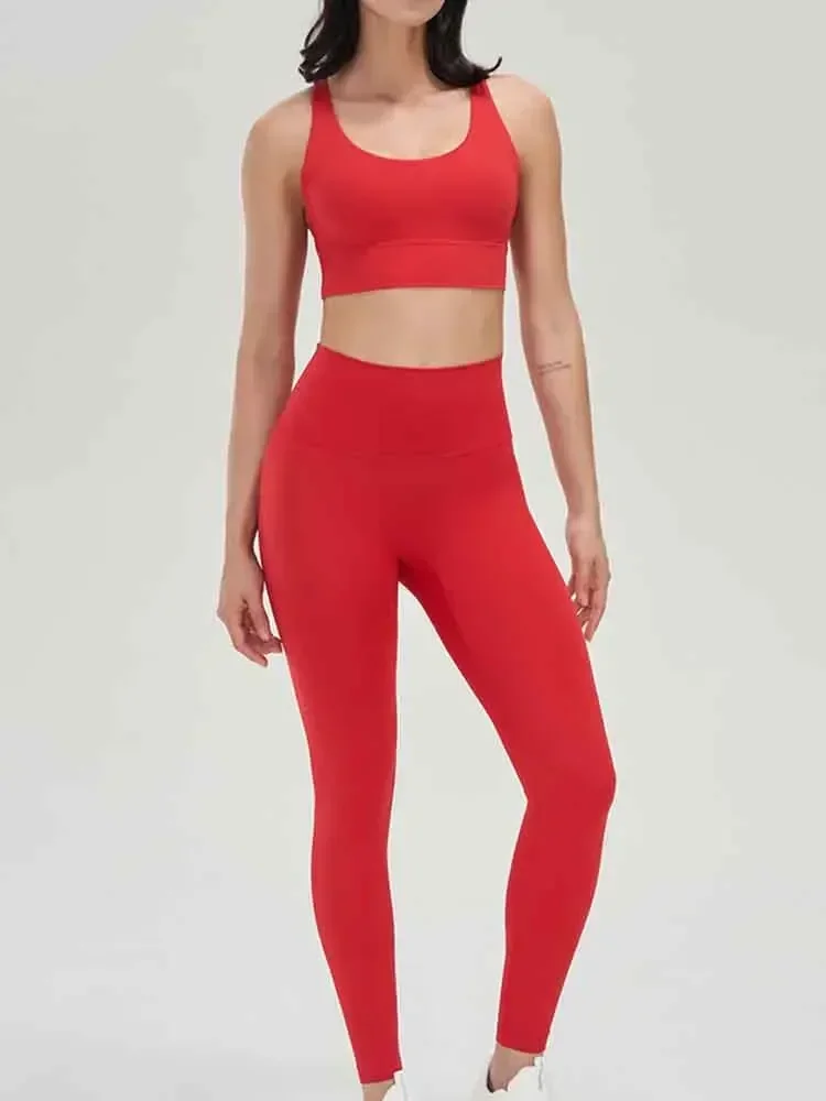 Dupla Face Lixamento Cruz Voltar Sports Bra, Yoga Bra, à prova de choque Reunidos, Fitness, Novo