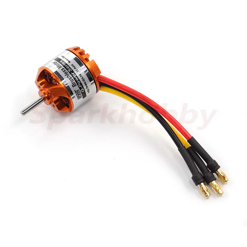 D2830 2830 750KV 850KV 1000KV 1300KV 2-4S Lipo Brushless Motor 3.175mm Shaft 52g Gold and Silver For RC FPV Racing Drones