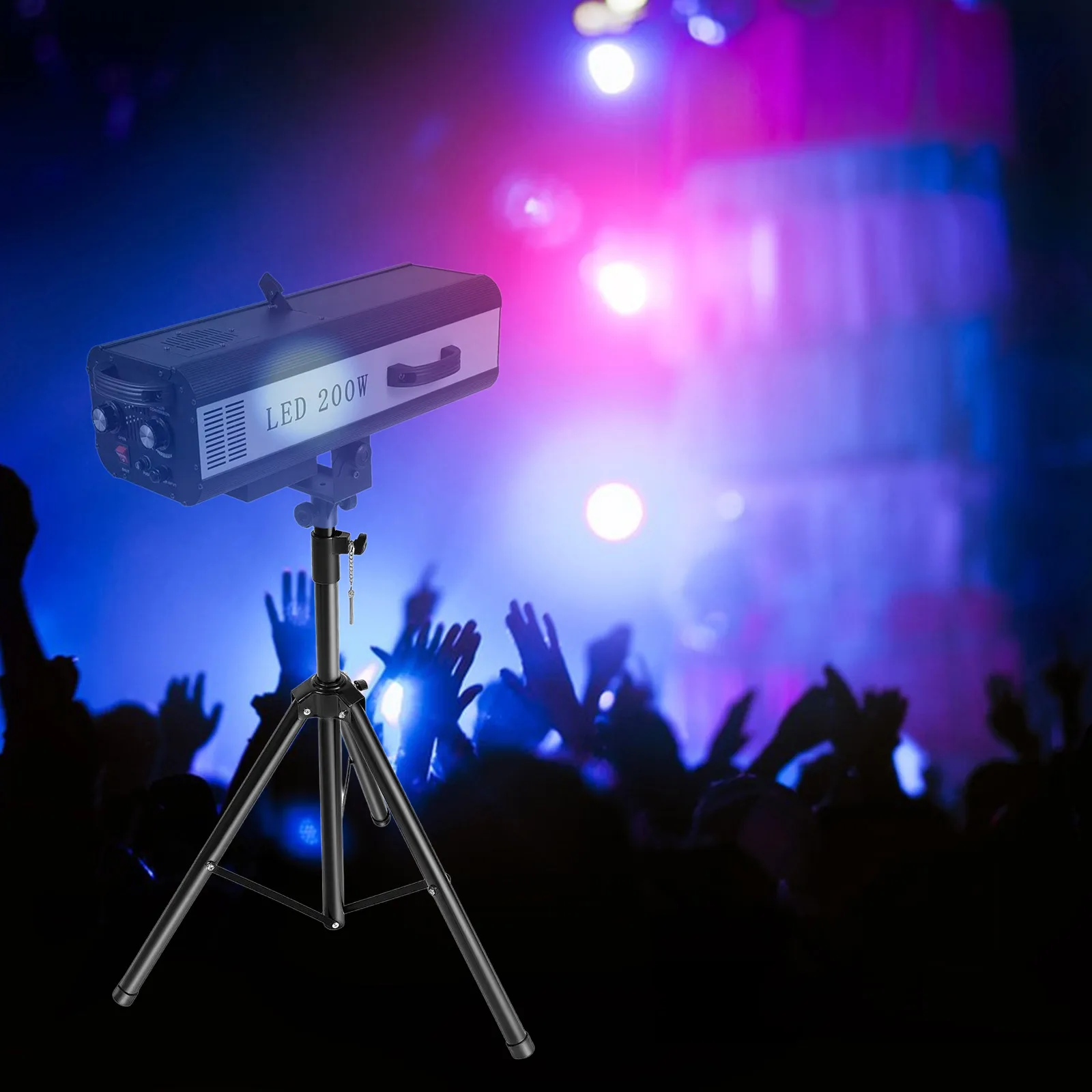 اتبع بقعة ضوء الأضواء التحكم اليدوي LED ضوء متعدد الألوان مصباح المرحلة للأداء