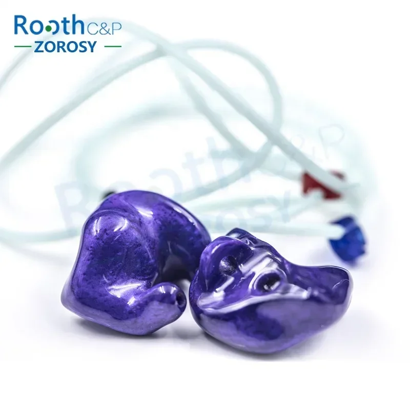 새로운 맞춤형 소음 감소 귀마개 OEM 고음질 음향 필터 귀마개 공장