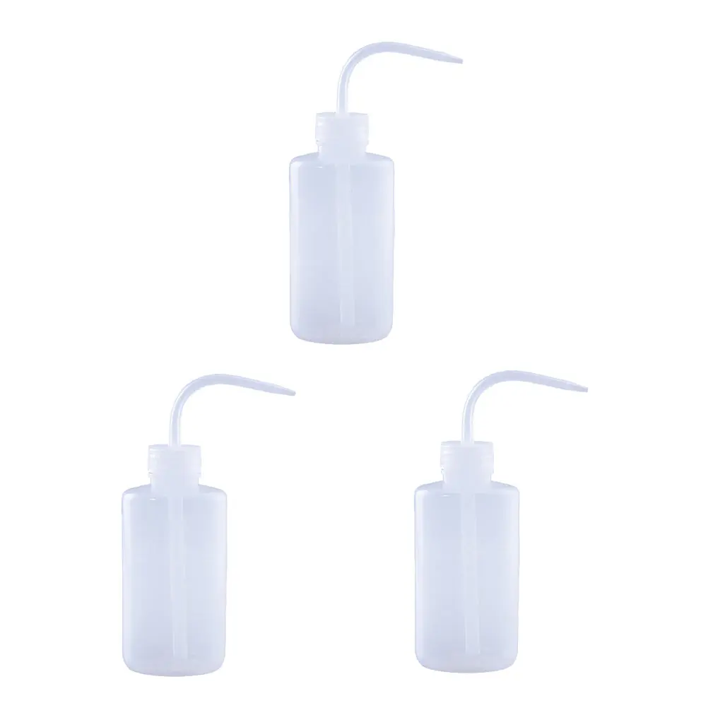 

3 Pcs Watering Can Indoor The Flowers Planting Accessory Squeeze Sprinkler Bottle Plastic Miniature Child Bottles