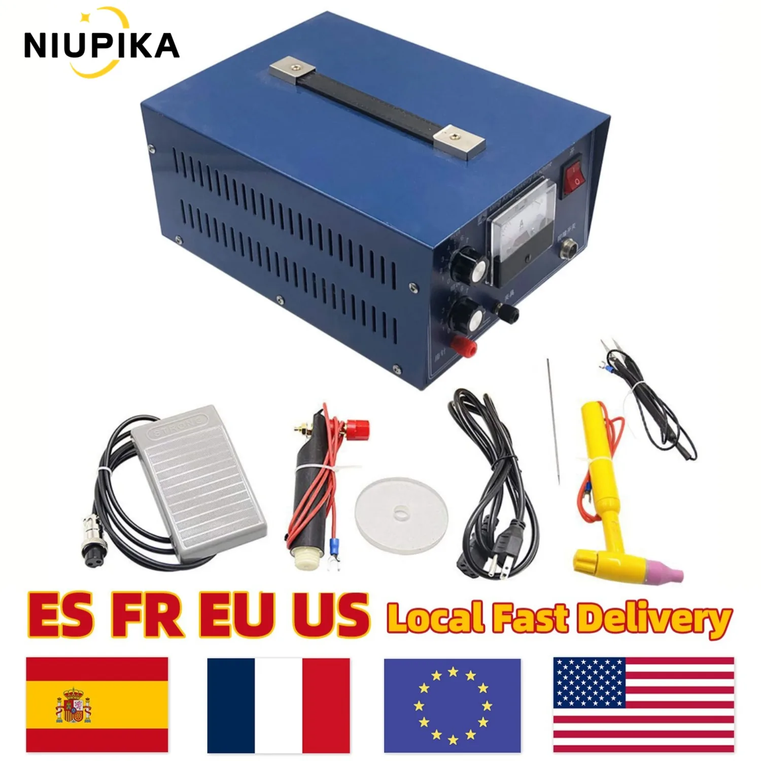 

Аппарат для точечной сварки 50А с педалью: ручной импульсный инструмент для изготовления ювелирных изделий, аксессуары для сварки золота, серебра и платины