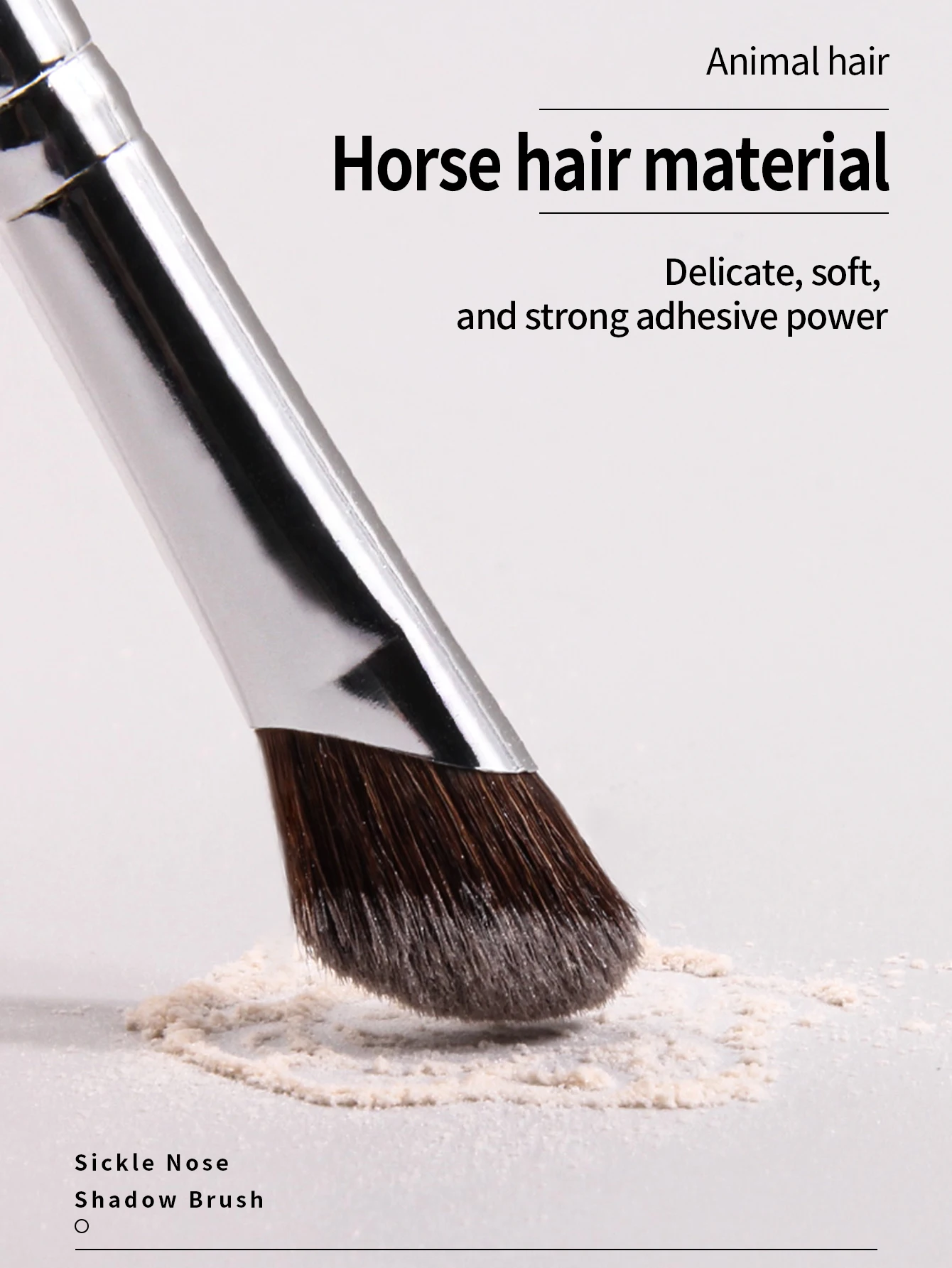 فرشاة ظلال الأنف ثلاثية الأبعاد على شكل حرف V، فرش مكياج كونتور للوجه، أحمر خدود ناعم، بودرة تسليط الضوء على مستحضرات التجميل للنساء، أدوات تجميل الوجه #4