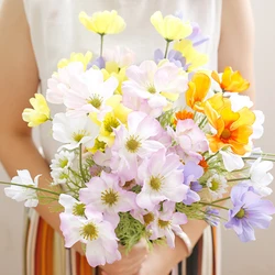 60CM6 Head Cosmos Artificial Flower Home Ornament Wedding Decoration Flower Arrangement Photography Prop Gesang Flower