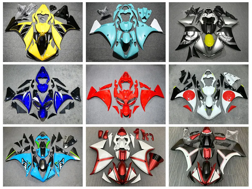 4 Gift new ABS fairing kit for Yamaha YZF1000 R1 2009 2010 2011 car accessories can be customized