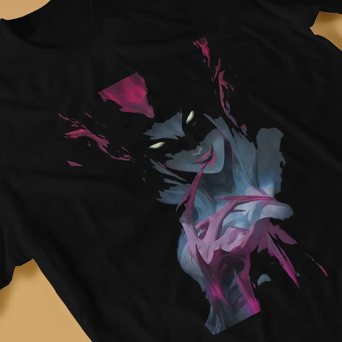 Evelynn Rework  Hip Hop TShirt League of Legends LOL Viego Marksman Mage Assassin MOBA Casual T Shirt Newest T-shirt For Men