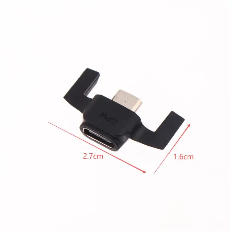Micros USB To Type C Conversion Adapters for GPRO WIRELESS GProX Superlight Professional Gaming Mouse Repair Part