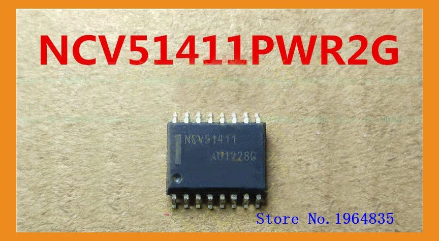 2pcs/lot NCV51411PWR2G NCV51411 SOP16