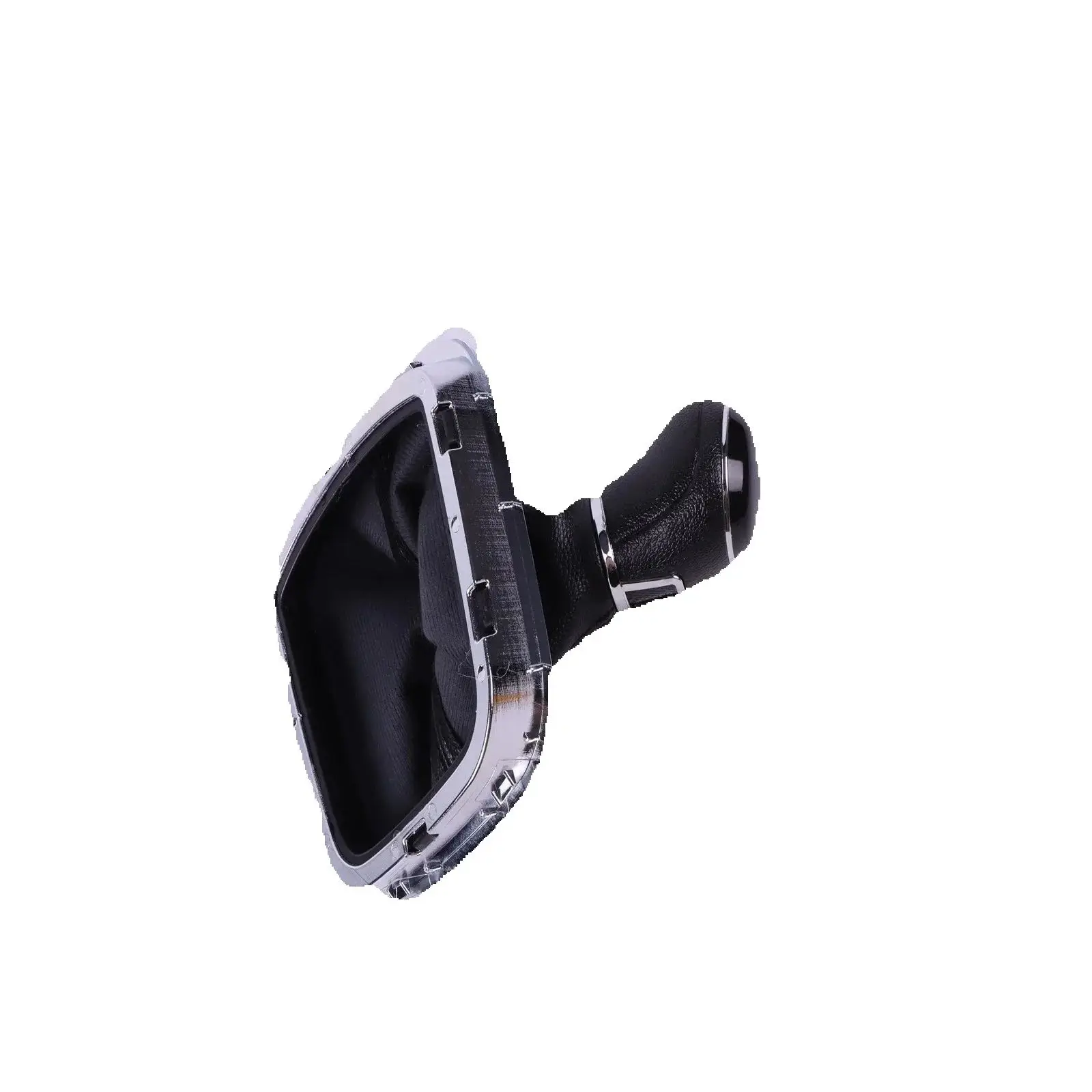 

5-скоростная ручка переключения передач, рычаг багажника для Volkswagen Polo Vento 2013-2021, черный кожаный комплект