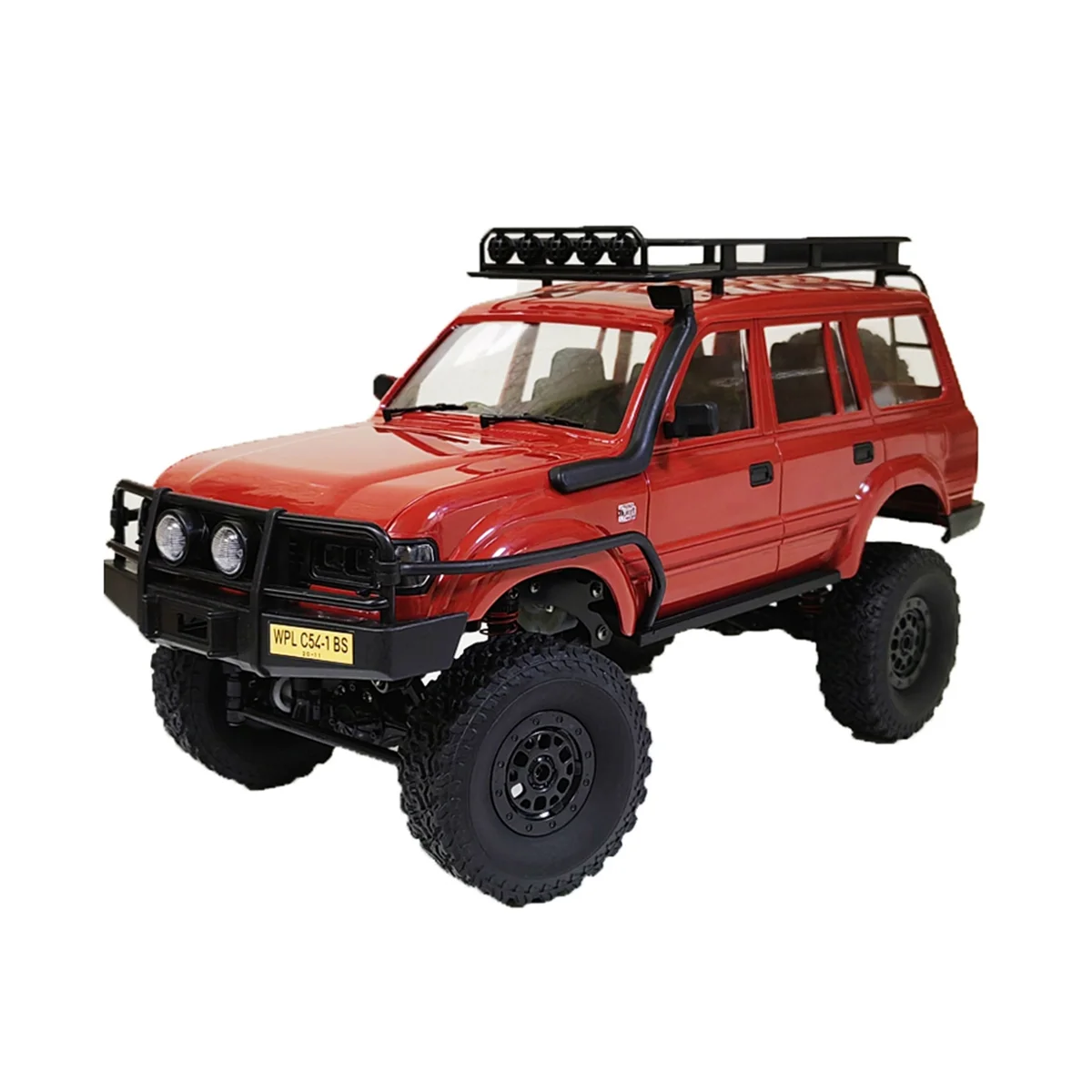 WPL C54-1 LC80 1/16 2.4G 4WD RC Car Rock Crawler RTR Electric Buggy Climbing Truck LED Light Off-Road Car for Kids Gift,2